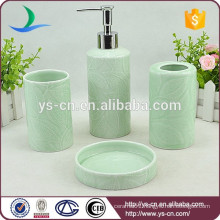 2015 Plant design blue and white porcelain bath set YSbb0005-01